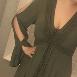 Olive Green Torrid Dress